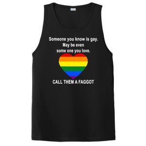 Call Them A Faggot Someone You Know Is Gay PosiCharge Competitor Tank