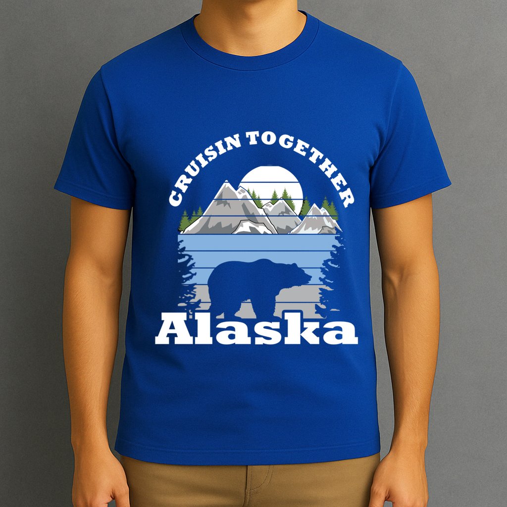 Cruisin Together Alaska Cruise Ship Family Vacation Gift T-Shirt