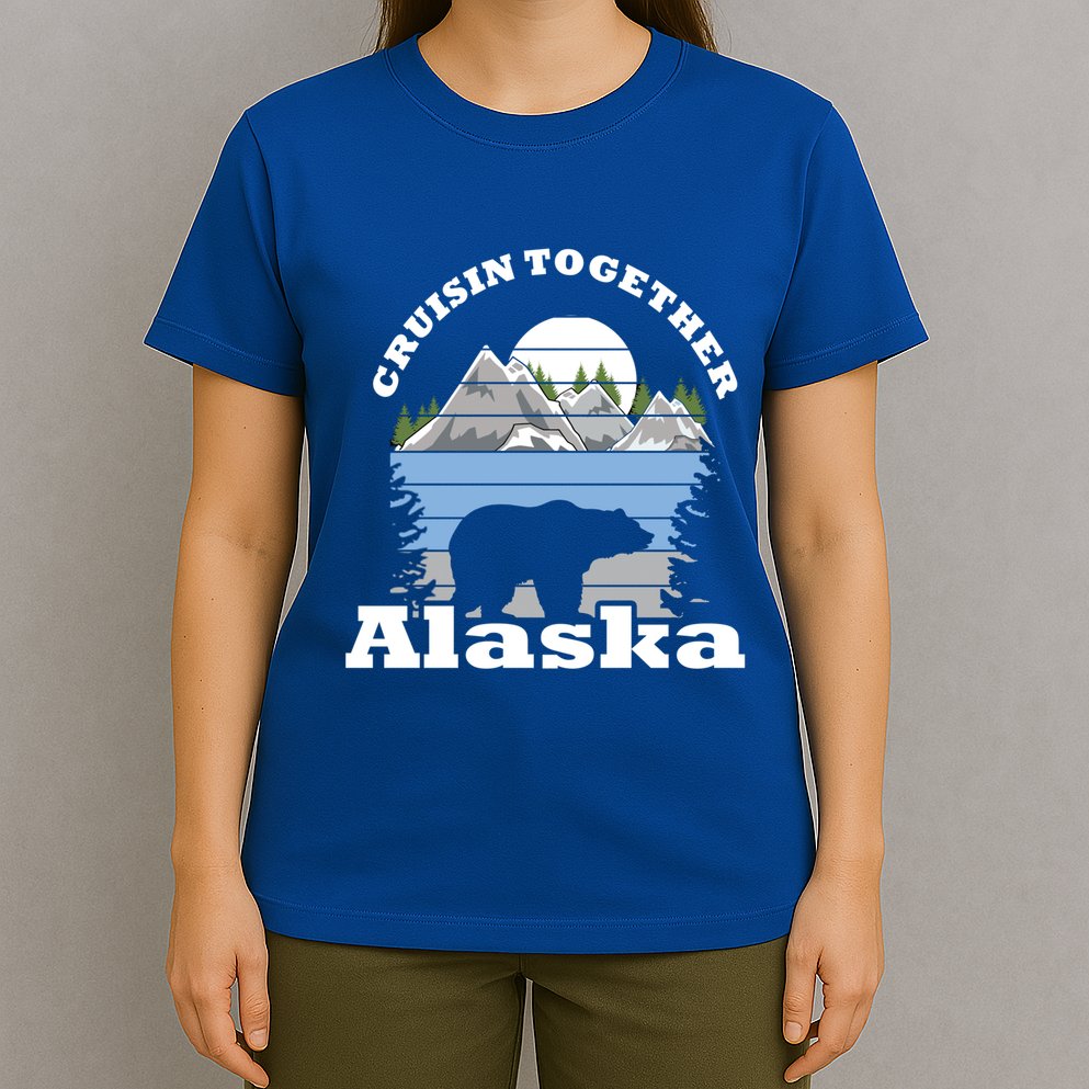 Cruisin Together Alaska Cruise Ship Family Vacation Gift T-Shirt