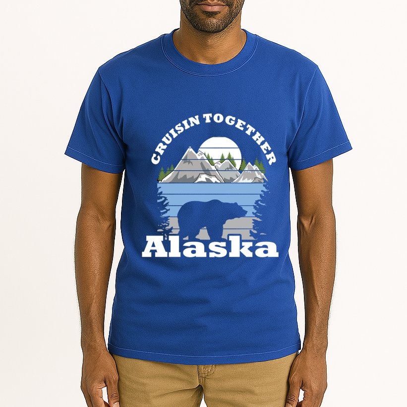 Cruisin Together Alaska Cruise Ship Family Vacation Gift Tall T-Shirt