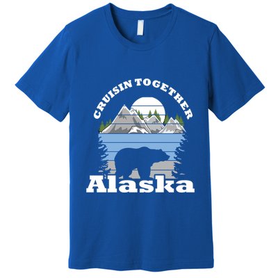 Cruisin Together Alaska Cruise Ship Family Vacation Gift Premium T-Shirt