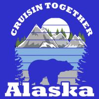 Cruisin Together Alaska Cruise Ship Family Vacation Gift Women's V-Neck T-Shirt