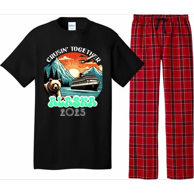 Cruisin Together Alaska 2025 Vintage Sun Family Cruise Pajama Set