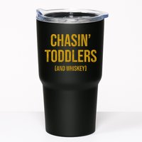 Chasin Toddlers And Whiskey Funny Parent Tumbler