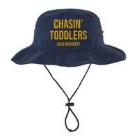 Chasin Toddlers And Whiskey Funny Parent Bucket Hat