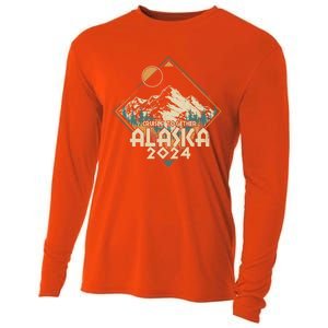 Cruisin Together Alaska 2024 Alaskan Cruise Trip Matching Cute Gift Cooling Performance Long Sleeve Crew