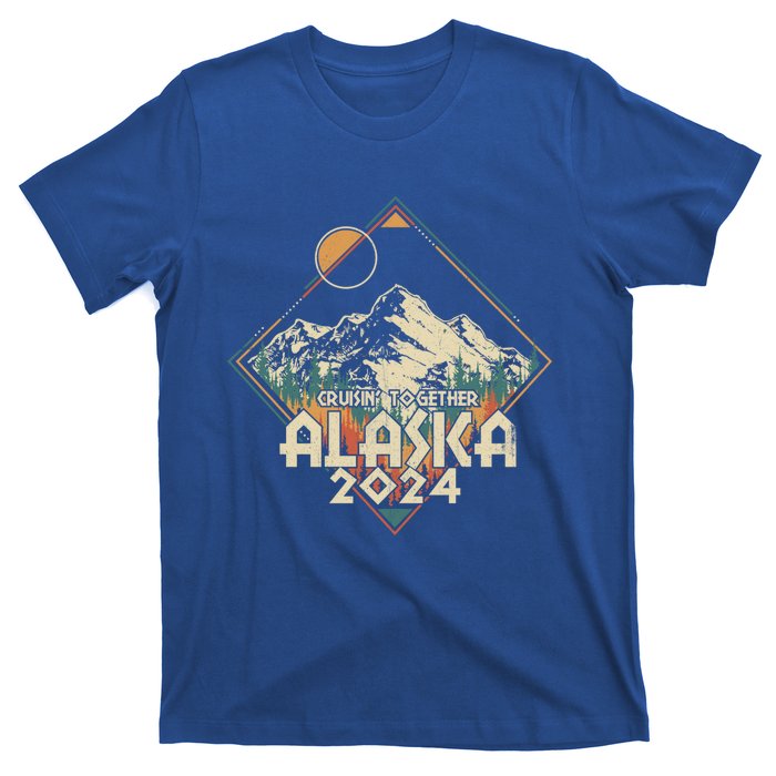 Cruisin Together Alaska 2024 Alaskan Cruise Trip Matching Cute Gift T-Shirt