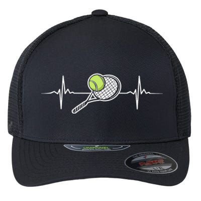 Cool Tennis Art For Racket Sport Tennis Player Flexfit Unipanel Trucker Cap