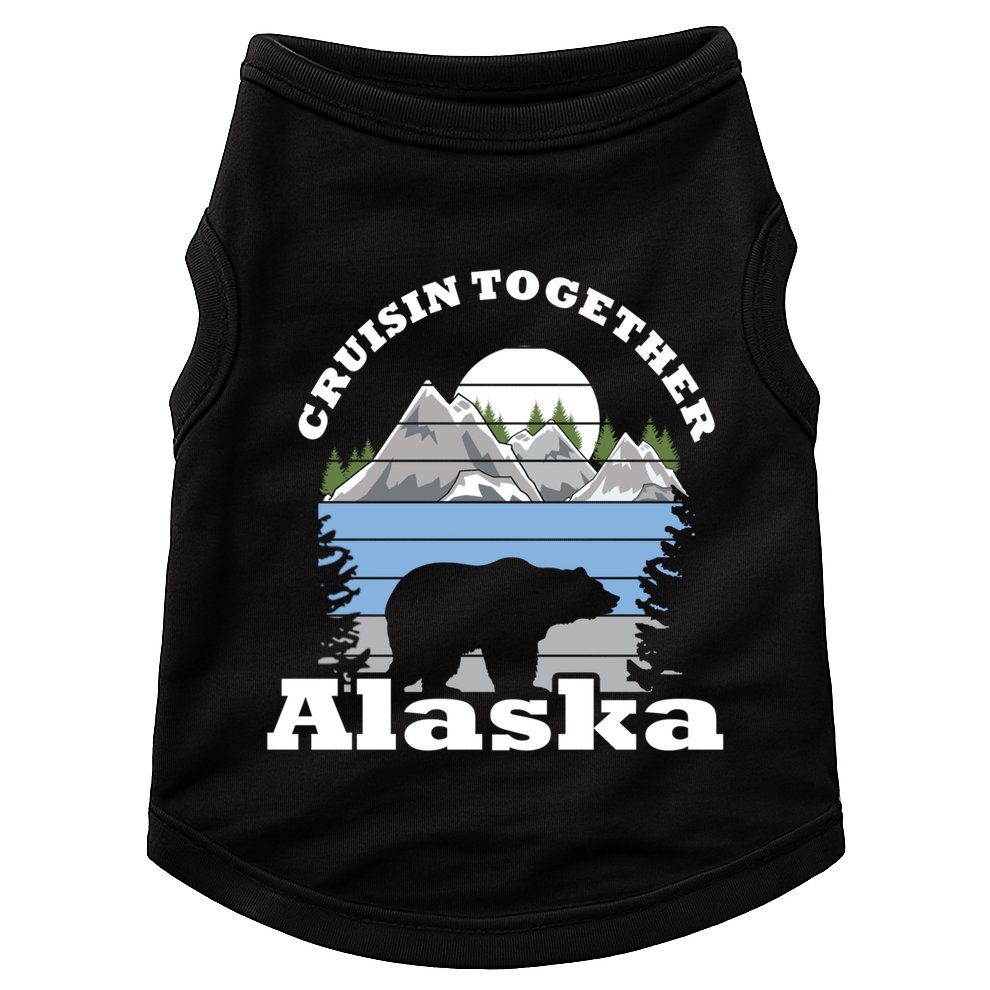Cruisin Together Alaska Cruise Ship Family Vacation Cute Gift Doggie Tank