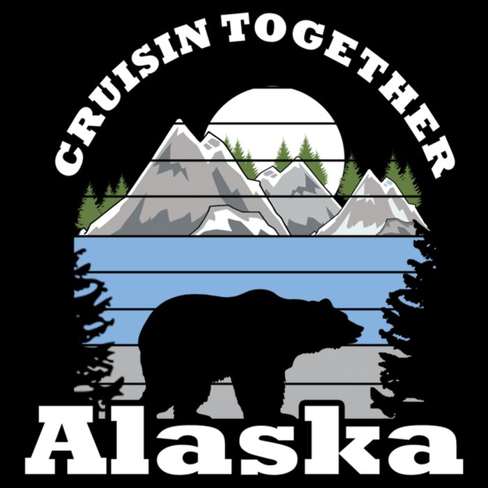 Cruisin Together Alaska Cruise Ship Family Vacation Cute Gift Doggie Tank