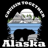 Cruisin Together Alaska Cruise Ship Family Vacation Cute Gift Cooling Performance Crew T-Shirt