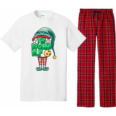 Christmas The Bowling Elf Costume Bowlers Bowling Strike Pajama Set