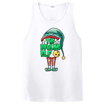 Christmas The Bowling Elf Costume Bowlers Bowling Strike PosiCharge Competitor Tank