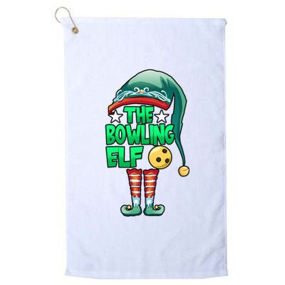 Christmas The Bowling Elf Costume Bowlers Bowling Strike Platinum Collection Golf Towel