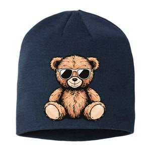 Cool Teddy Bear Casual Cute Funny Graphic Sustainable Beanie