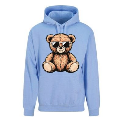 Cool Teddy Bear Casual Cute Funny Graphic Unisex Surf Hoodie