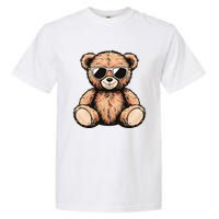 Cool Teddy Bear Casual Cute Funny Graphic Garment-Dyed Heavyweight T-Shirt