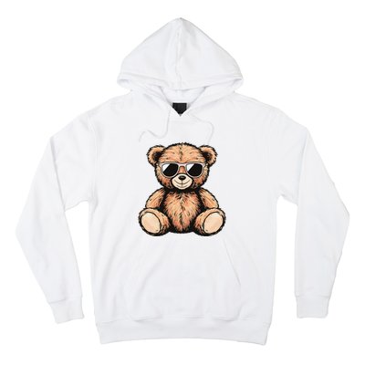 Cool Teddy Bear Casual Cute Funny Graphic Hoodie