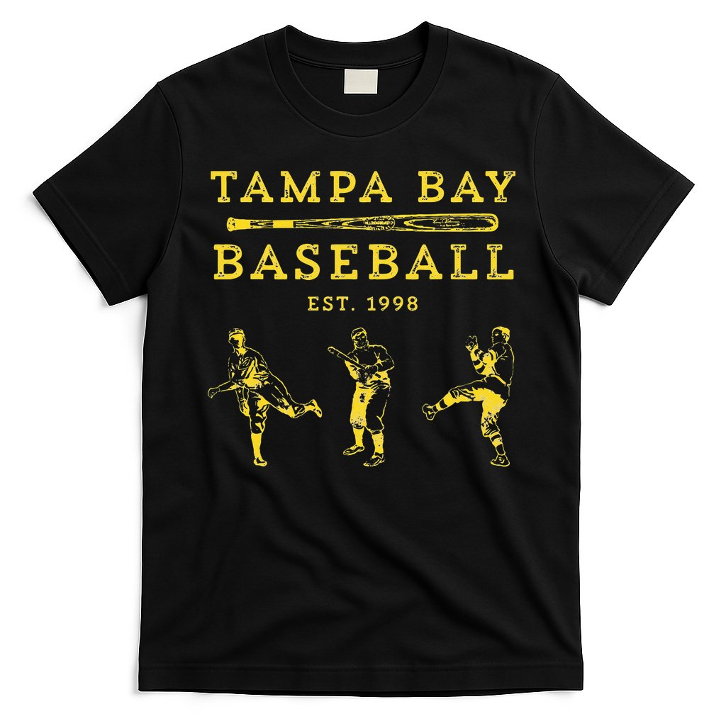 Classic Tampa Bay Baseball Fan Retro Vintage T-Shirt