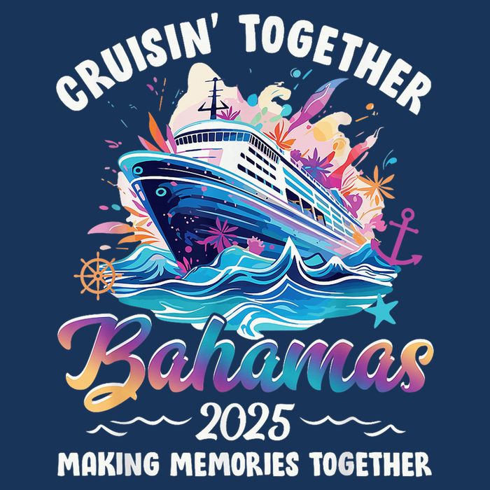 Cruisin Together Bahamas Vacation Beach 2025 Memories Squad Cool Comfort Performance Bucket Hat
