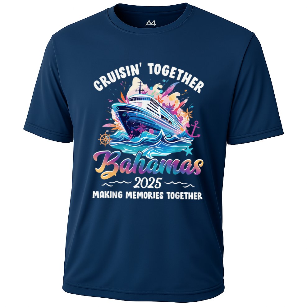 Cruisin Together Bahamas Vacation Beach 2025 Memories Squad Performance Shirt