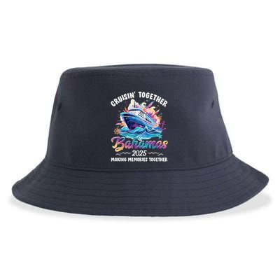 Cruisin Together Bahamas Vacation Beach 2025 Memories Squad Sustainable Bucket Hat