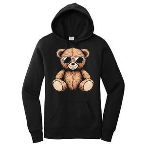 Cool Teddy Bear Women Casual Cute Funny Graphic Women's Pullover Hoodie