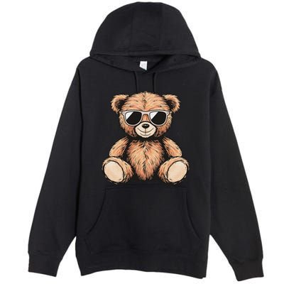 Cool Teddy Bear Women Casual Cute Funny Graphic Premium Pullover Hoodie