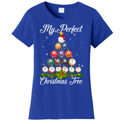 Christmas Tree Billiards Ugly Xmas Sweater Great Gift Women's T-Shirt