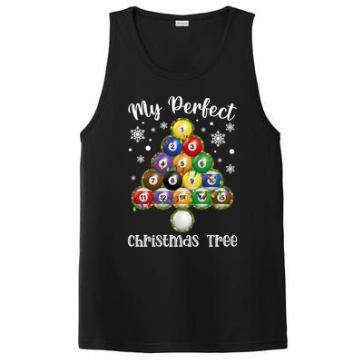 Christmas Tree Billiards Ugly Xmas Sweater Great Gift PosiCharge Competitor Tank