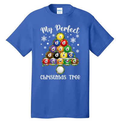 Christmas Tree Billiards Ugly Xmas Sweater Great Gift Tall T-Shirt