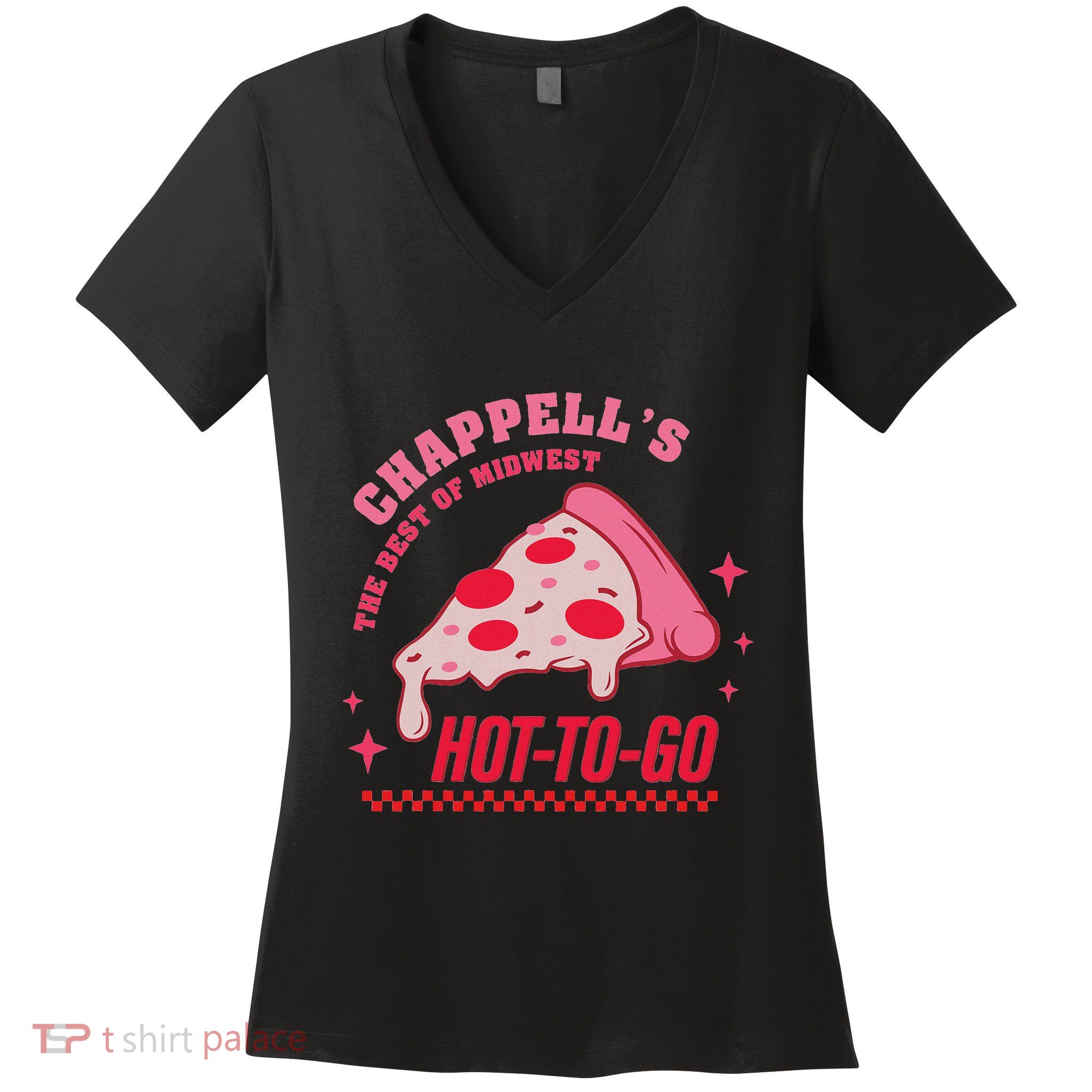 ChappellS The Best Of Midwest Hot To Go Women's V-Neck T-Shirt