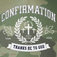 Confirmation Thanks Be To God Christian Catholic Jesus Legacy Tie Dye Trucker Hat