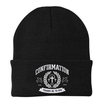 Confirmation Thanks Be To God Christian Catholic Jesus Beanie