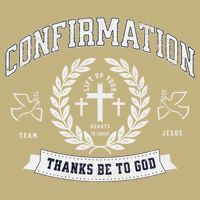 Confirmation Thanks Be To God Christian Catholic Jesus Cooling Performance Crew T-Shirt