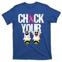 Check The Boobees Boo Bees Breast Cancer Halloween Cute Gift T-Shirt