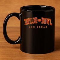 Cool Taylor Bowl Las Vegas 2024 11oz C Handle Ceramic Mug
