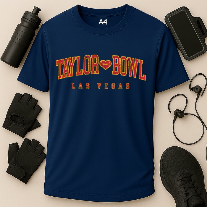 Cool Taylor Bowl Las Vegas 2024 Cooling Performance Crew T-Shirt