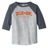 Cool Taylor Bowl Las Vegas 2024 Toddler Fine Jersey T-Shirt