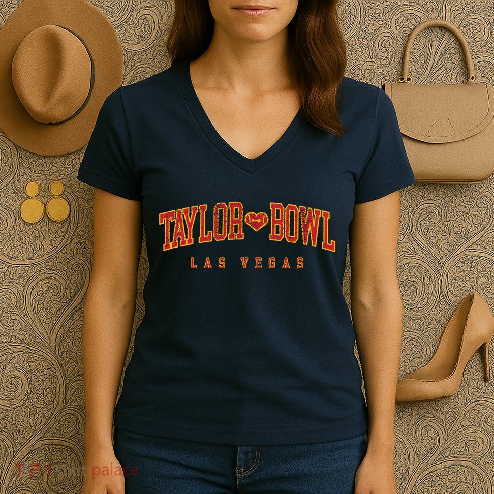 Cool Taylor Bowl Las Vegas 2024 Women's V-Neck T-Shirt