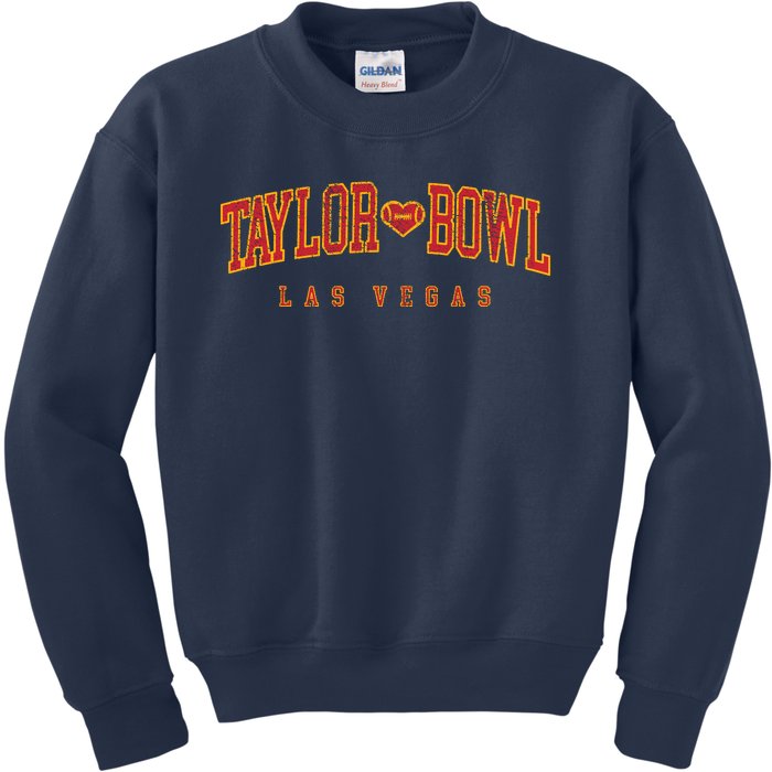 Cool Taylor Bowl Las Vegas 2024 Kids Sweatshirt