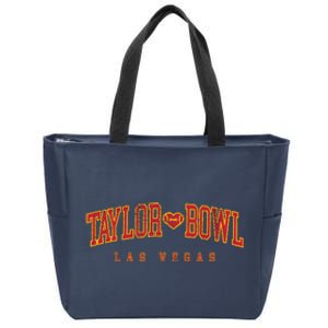 Cool Taylor Bowl Las Vegas 2024 Zip Tote Bag