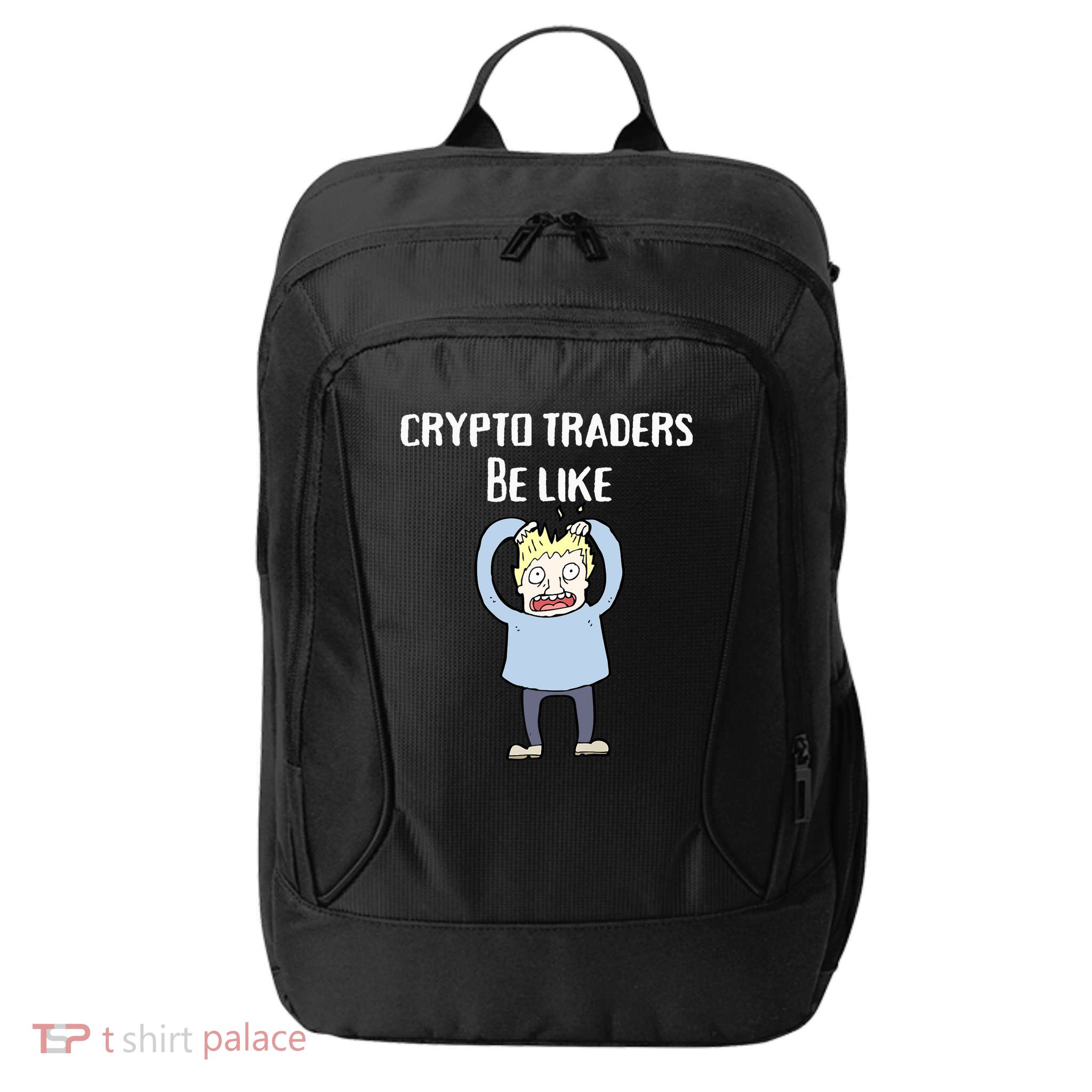 CRYPTO TRADERS BE LIKE Premium City Backpack