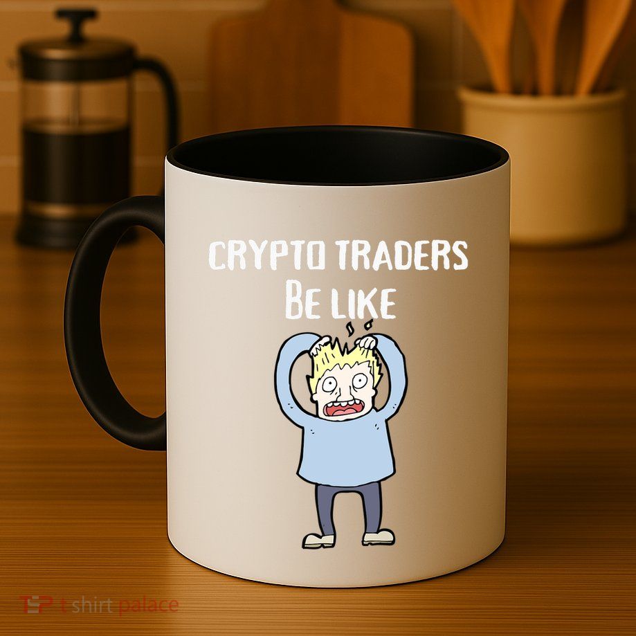 CRYPTO TRADERS BE LIKE Premium Mug