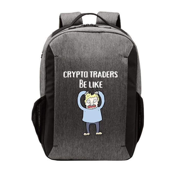 CRYPTO TRADERS BE LIKE Premium Vector Backpack
