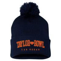 Cool Taylor Bowl Las Vegas Pom Pom 12in Knit Beanie