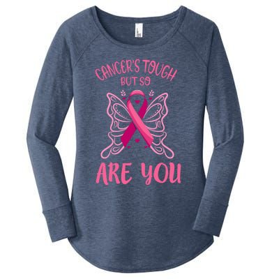 Cancer’s Tough But So Are You Gift Women's Perfect Tri Tunic Long Sleeve Shirt