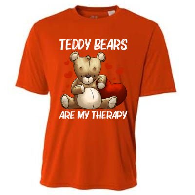 Cool Teddy Bear Gift Plush Stuffed Toy Animal Funny Gift Cooling Performance Crew T-Shirt