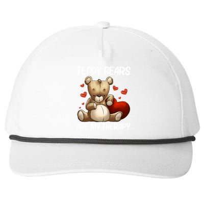 Cool Teddy Bear Gift Plush Stuffed Toy Animal Funny Gift Snapback Five-Panel Rope Hat