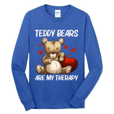 Cool Teddy Bear Gift Plush Stuffed Toy Animal Funny Gift Tall Long Sleeve T-Shirt